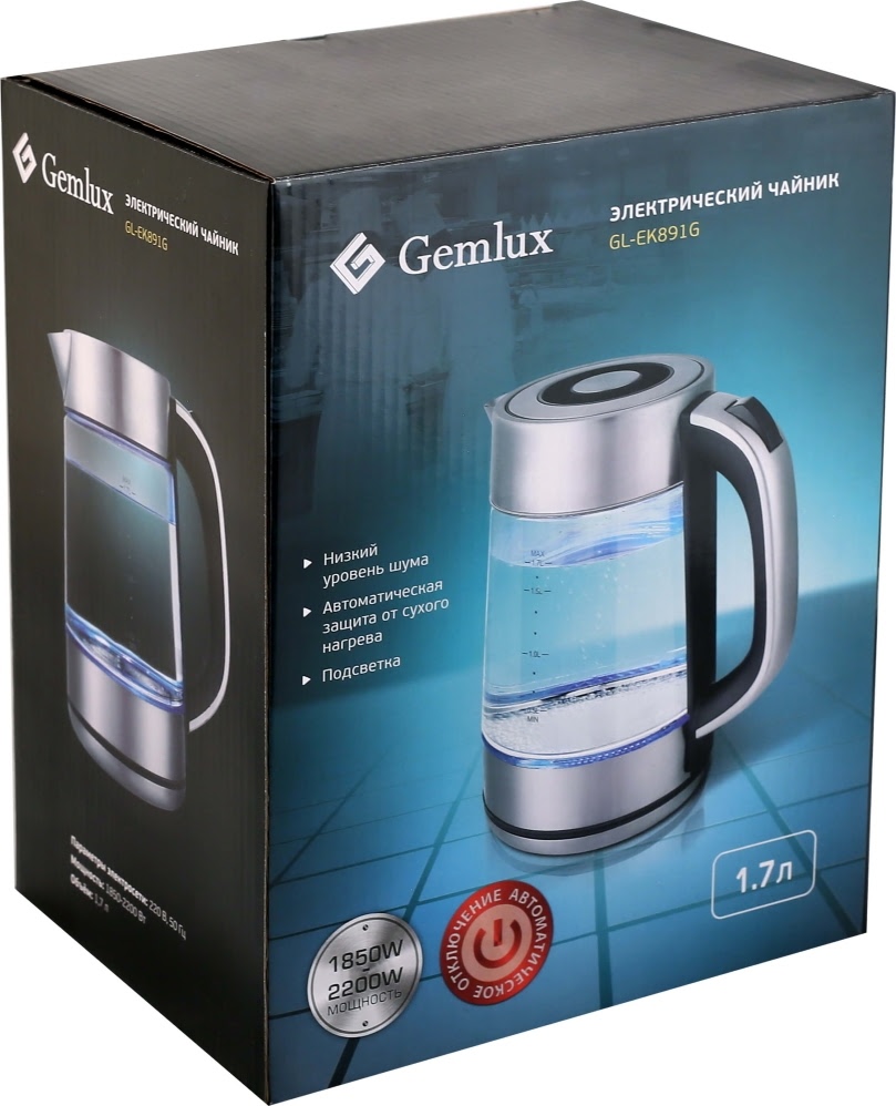 Чайник GEMLUX GL-EK891G - 3