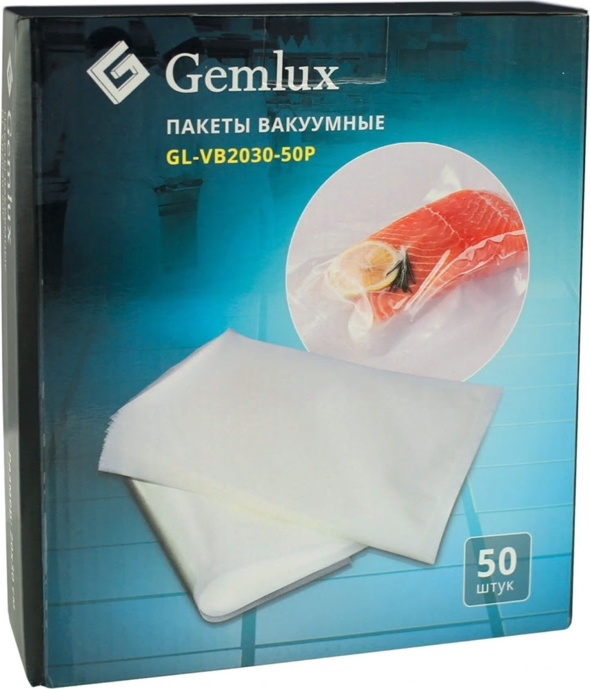 Вакуумные пакеты GEMLUX GL-VB2030-50P (50 шт) - 1