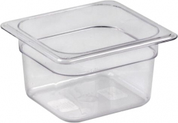Гастроёмкость VIATTO JW-P164 GN 1/6 (162x176x100 мм) поликарбонат