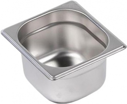 Гастроёмкость VIATTO 816-4 GN 1/6 (162x176x100 мм) нерж. сталь